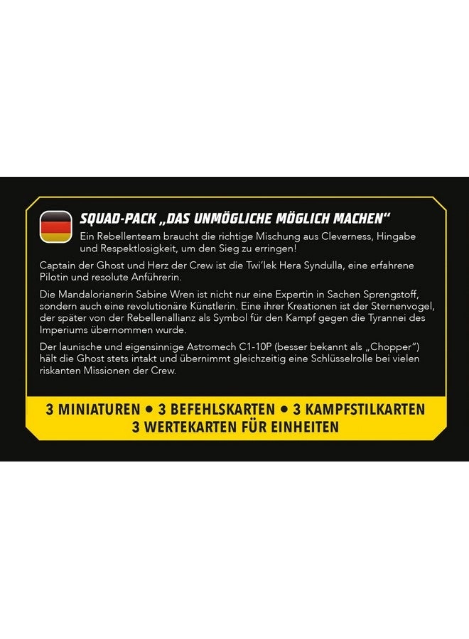 Star Wars Shatterpoint: Make The Impossible Possible Squad Pack - Tabletop Miniatures Game