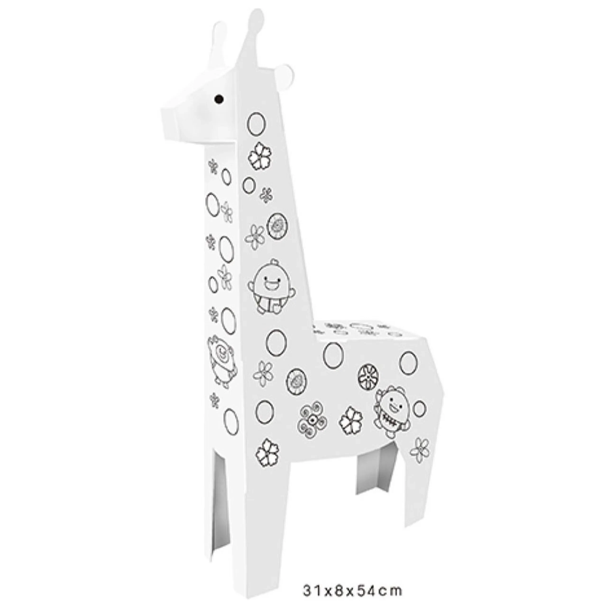 Diy Doodle Coloring Giraffe With Music And Light