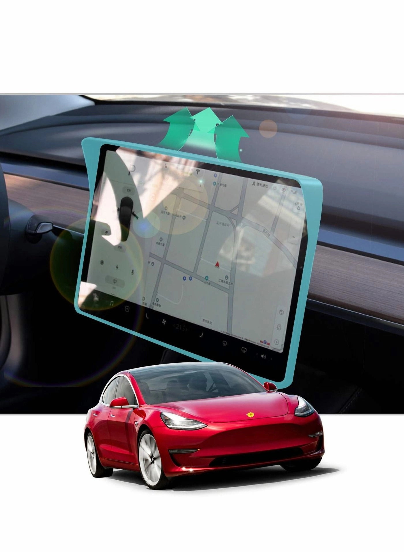 Sunshade Visor - Tesla Model 3|Model Y 2021