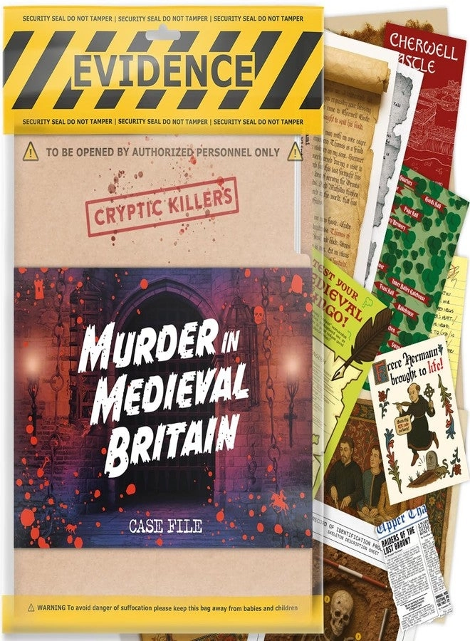 Unsolved Murder Mystery Game: Murder in Medieval Britain