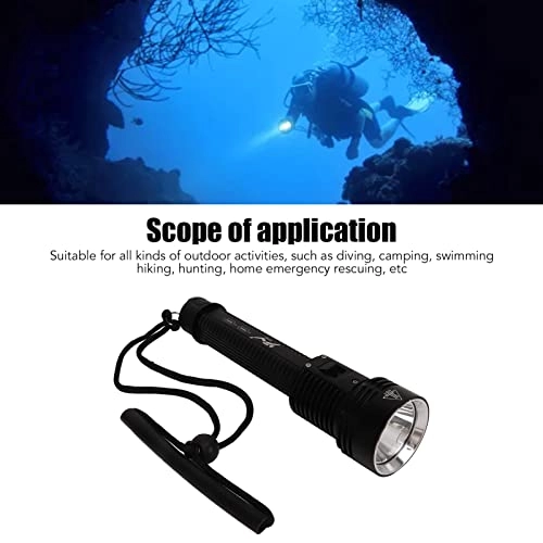Diving Flashlight - Magnetron Switch 3 Gears T40 Wick