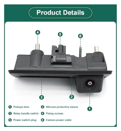 Reversing Camera - Night vision 1080p*720p