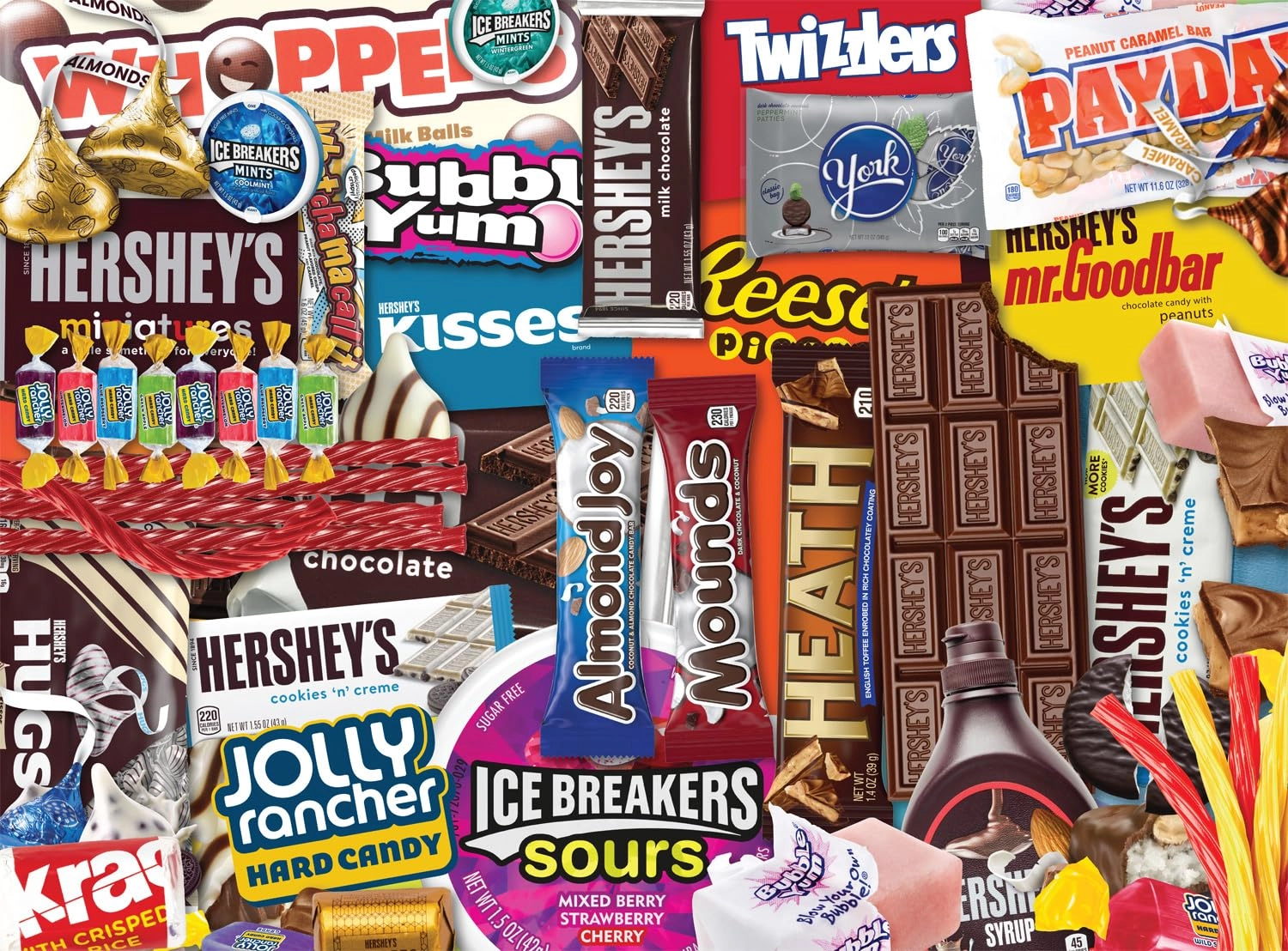 Buffalo Games Hershey's Sweet Collage Puzzle - 1000 pcs