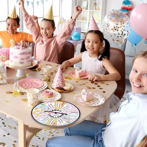 Candy Challenge Game Spinner - English 12 years and up