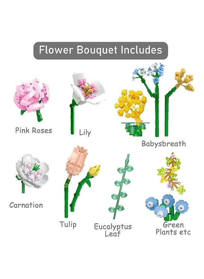 Flower Garden Building Set - STEM Gardening Pretend Play