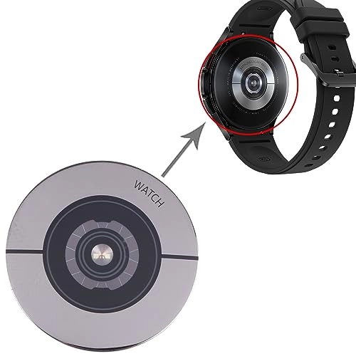 Glass Back Cover for Galaxy Watch4 Classic SM-R880/R890 - Heart Rate