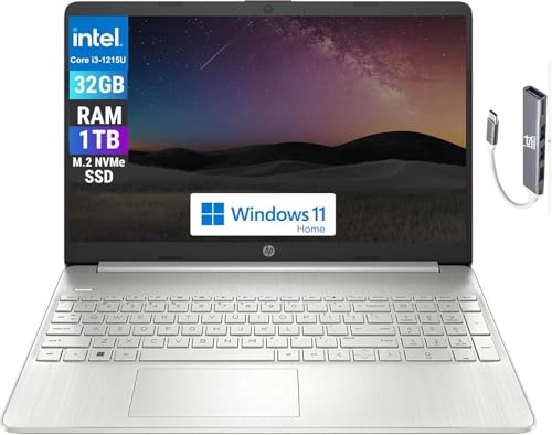 15 laptop - 15.6'' Core i3-1215U 32GB DDR4 1TB SSD