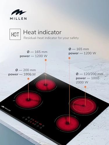 MEH 603 BL Ceramic hob