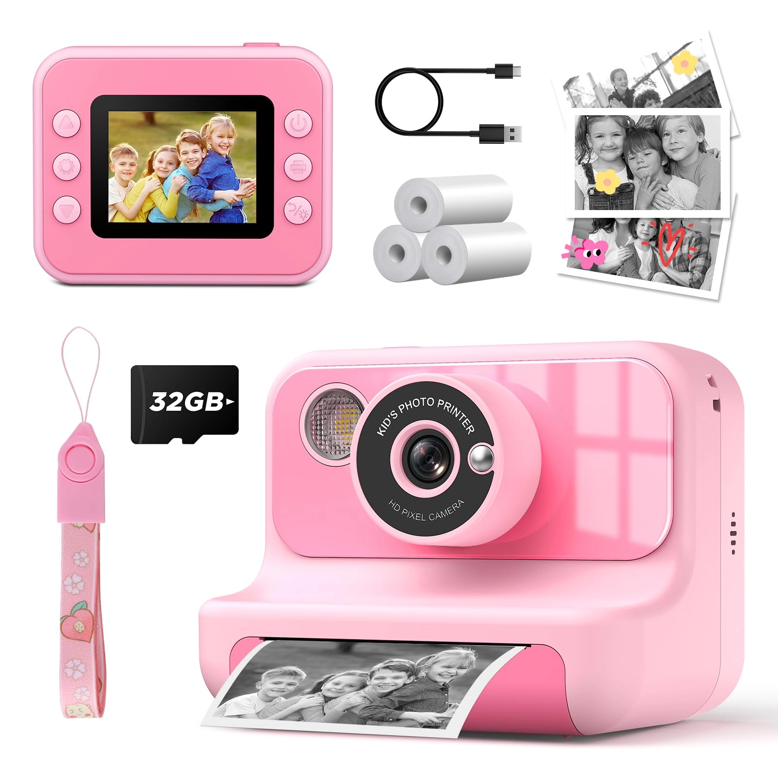 Kids Camera - 24MP 1080P
