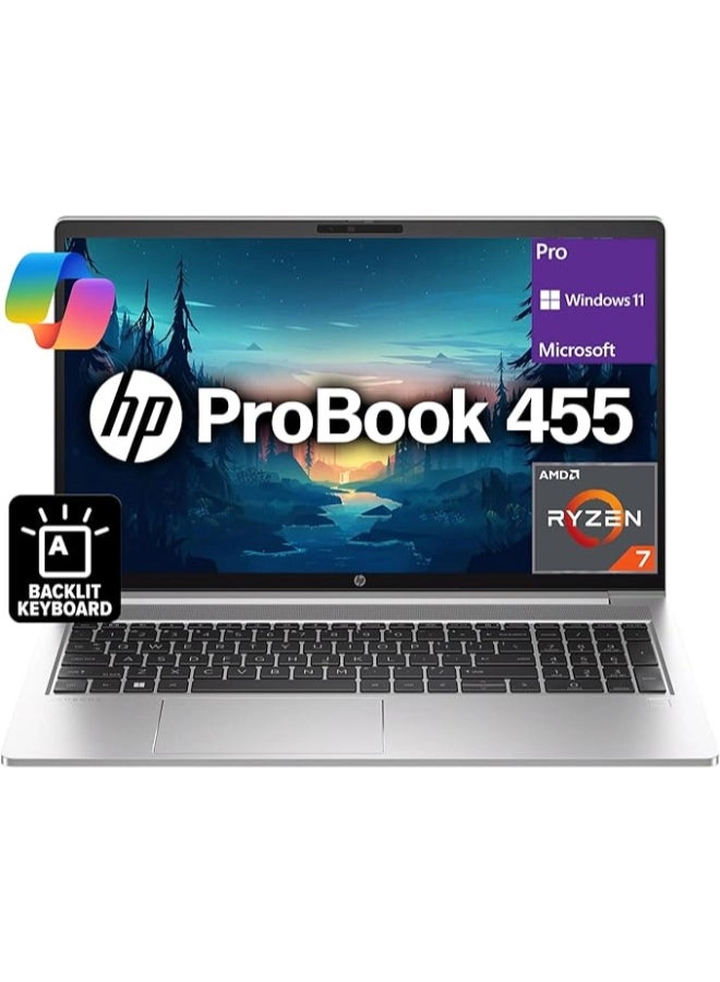 HP ProBook 455 G10 - 15.6'' Ryzen 7 7730U 16GB DDR4 1TB SSD