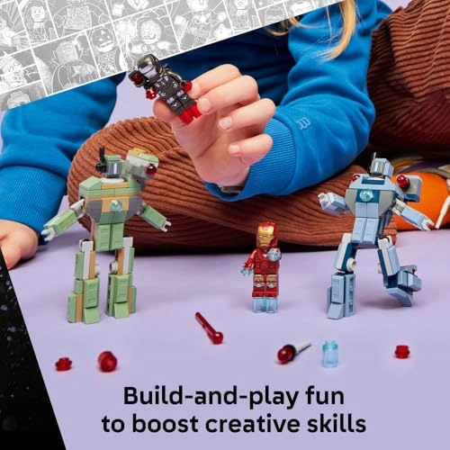 Marvel Iron Man & War Machine vs. Hammer Drones (76320)