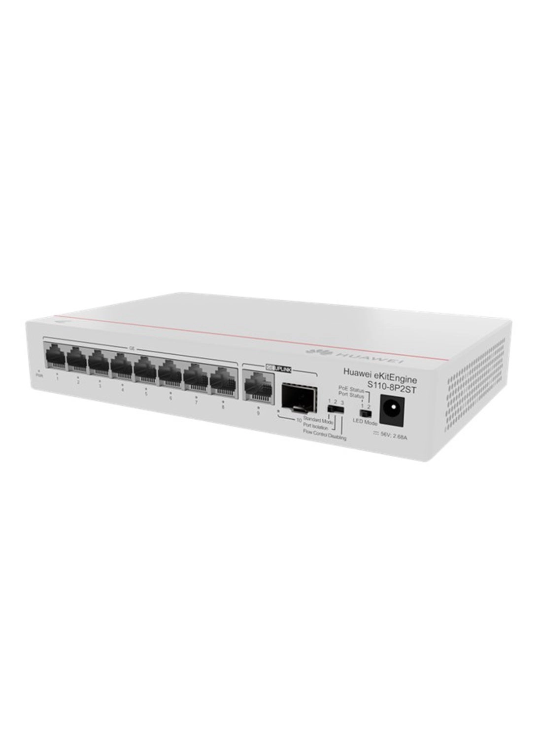 S110-8P2ST 10-Ports