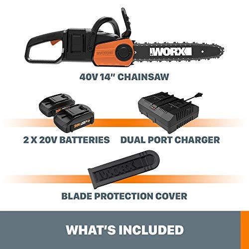 40V Power Share 14" Cordless Chainsaw