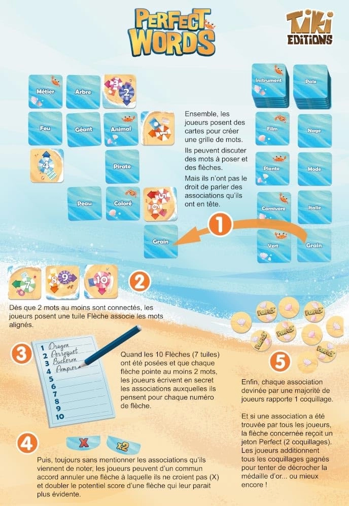 Lucky Numbers + Perfect Words + 1 Decap Set - French 10+ years