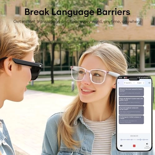 HY-C8 - 144 Languages Bluetooth 5.4 Black