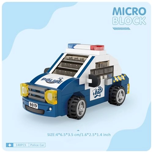 Mini Vehicle Building Blocks - Series 2 Pack
