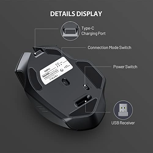 IN9 Tri-mode Wireless Mouse - Wireless