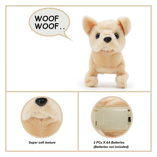 Battery Operated Walking Pet Spotty - 6.5-Inch