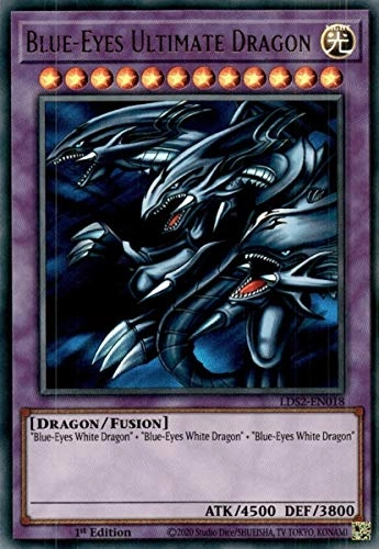 Blue-Eyes Ultimate Dragon LDS2-EN018 - Ultra Rare 1st Edition