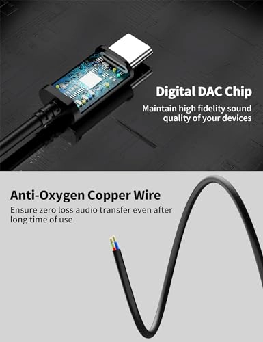 USB C Headphones Wired Earbud