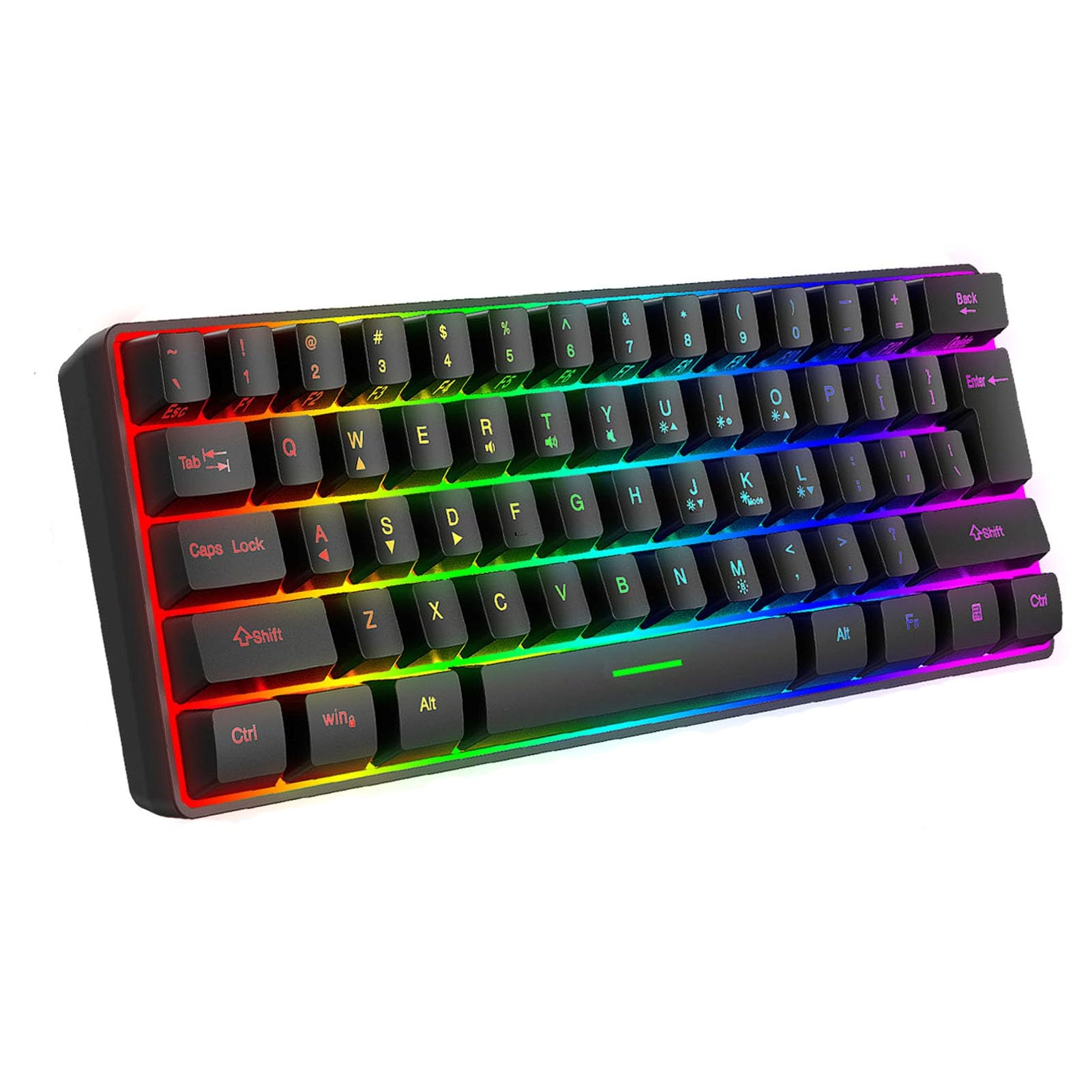 Vbestlife 60% Wireless Keyboard - Wireless