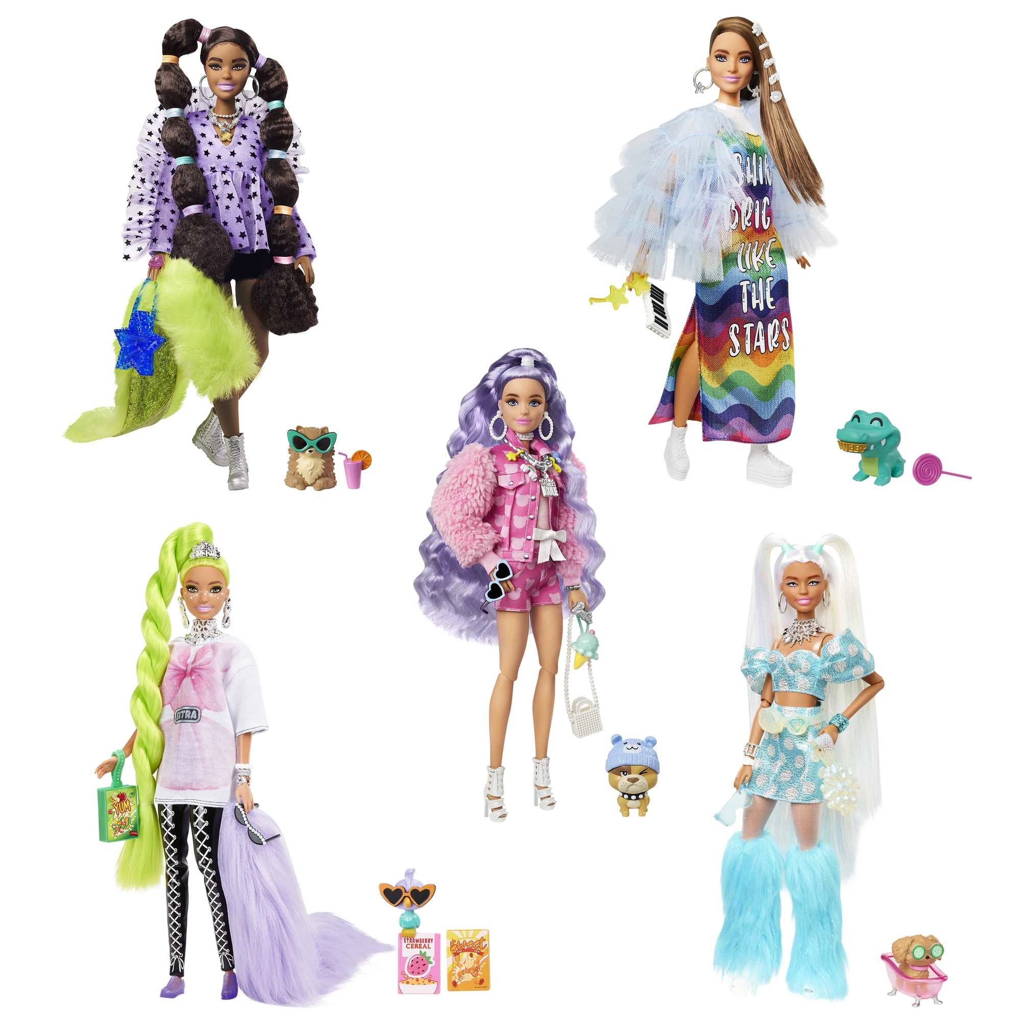 Barbie Extra Fancy - Doll Accessories Matching pet Ages 3+