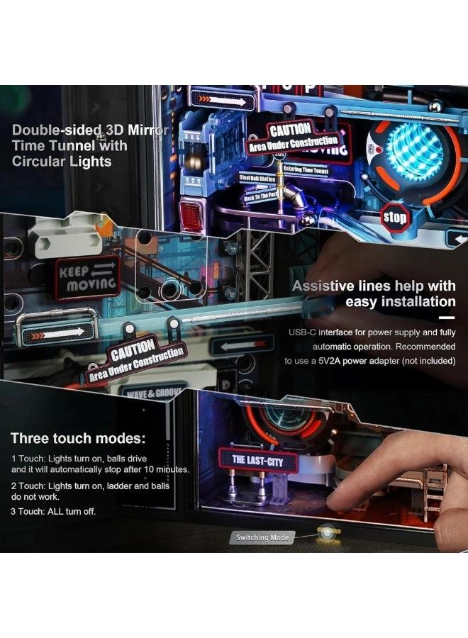 The Last City 3D Puzzle (MR01S) - 130 pcs, LED