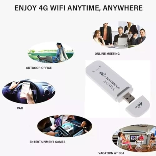 4G LTE Wireless WiFi USB Dongle Stick - 150Mbps