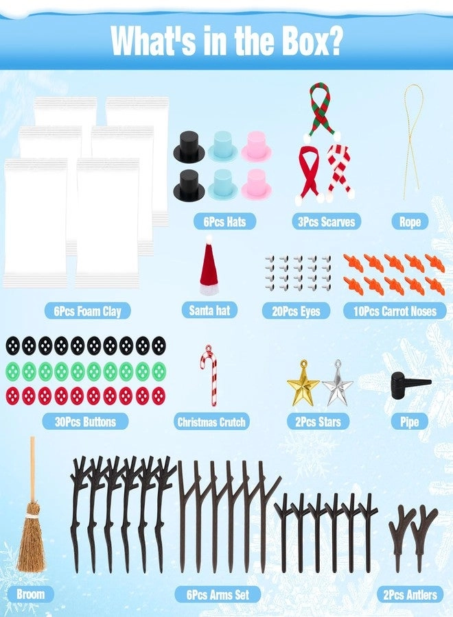 Build A Snowman Kit - 105Pcs