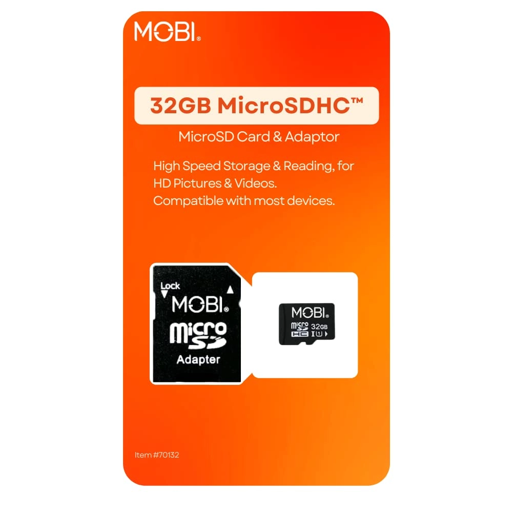 MOBI MicroSDHDC Memory Card - 32GB