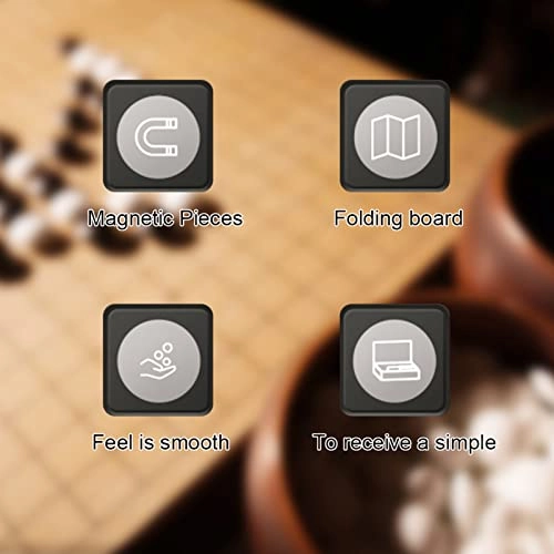 Go Game Set - PVC Magnetic Folding Lightweight