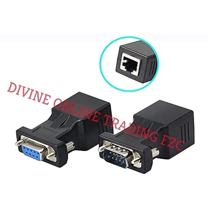 DB9 TO RJ45 SERIAL ADAPTER