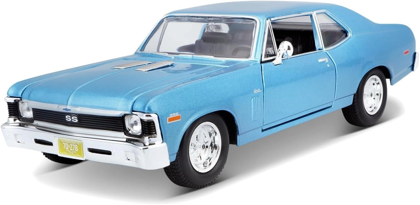 Maisto 1970 Chevrolet Nova Ss - 1:24 Die-cast