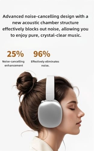 66576849-BLACK Wireless Headphone