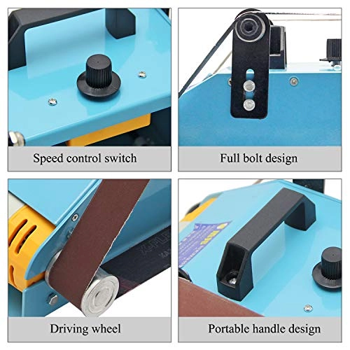 Double Axis Belt Sander - Variable Speed 950W 220V