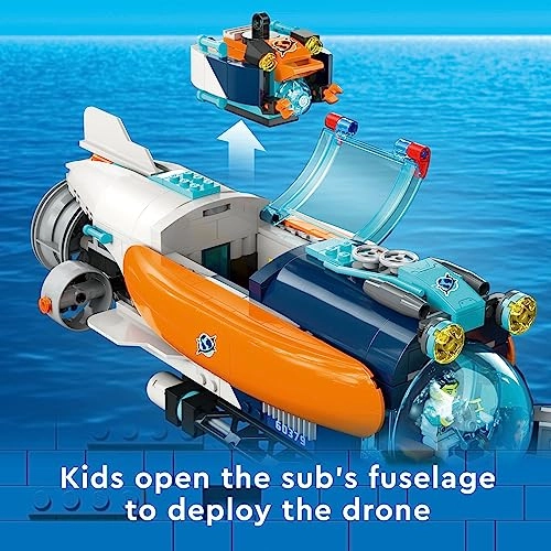 City Deep-Sea Explorer Submarine (60379)