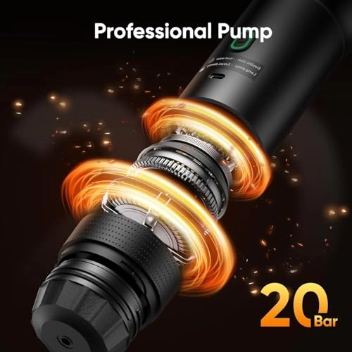 Portable Espresso maker - ground coffee NS capsules DG capsules