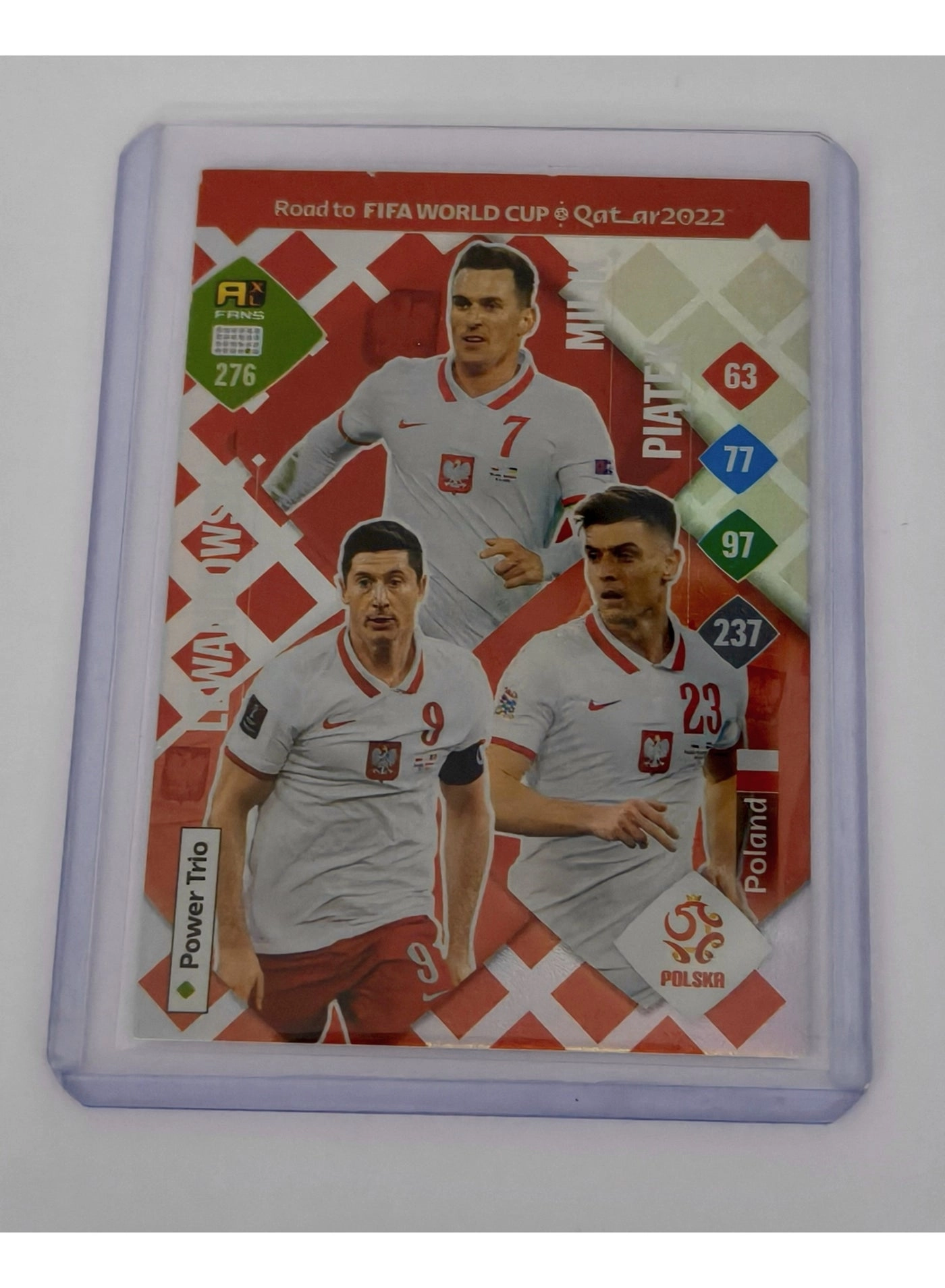 Panini Poland Power Trio 2022 - Road To Qatar World Cup