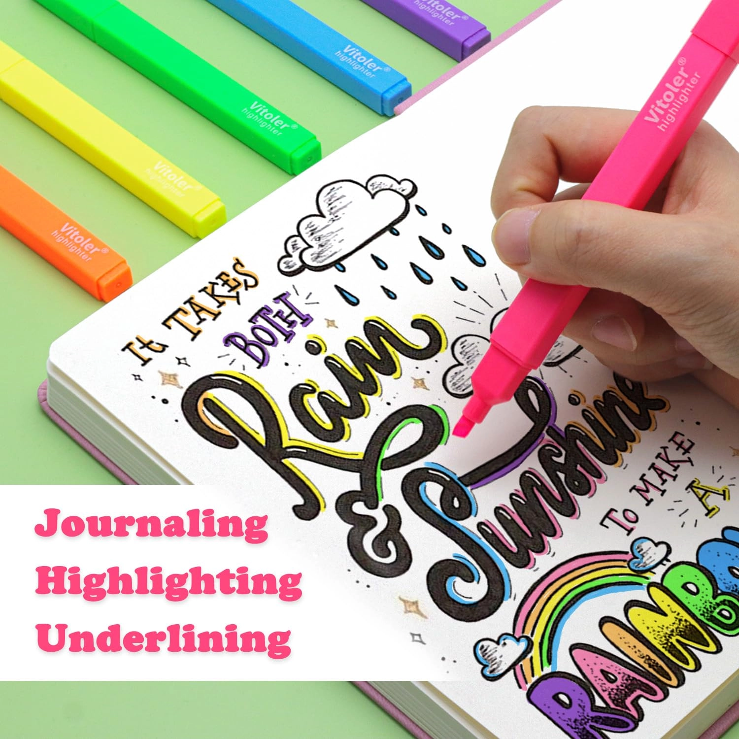 Highlighters - Vivid Colors Chisel