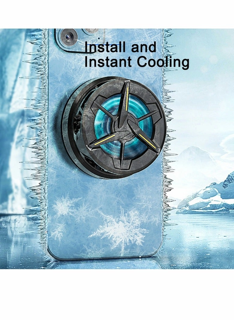 Magnetic Cooler - Portable Ultra-Quiet for iPhone & Android