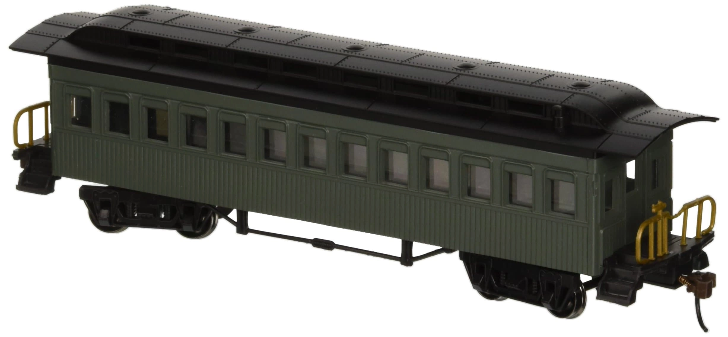 Bachmann 1860 1880 Passenger Cars Coach - HO Scale PAINTED, UNLETTERED