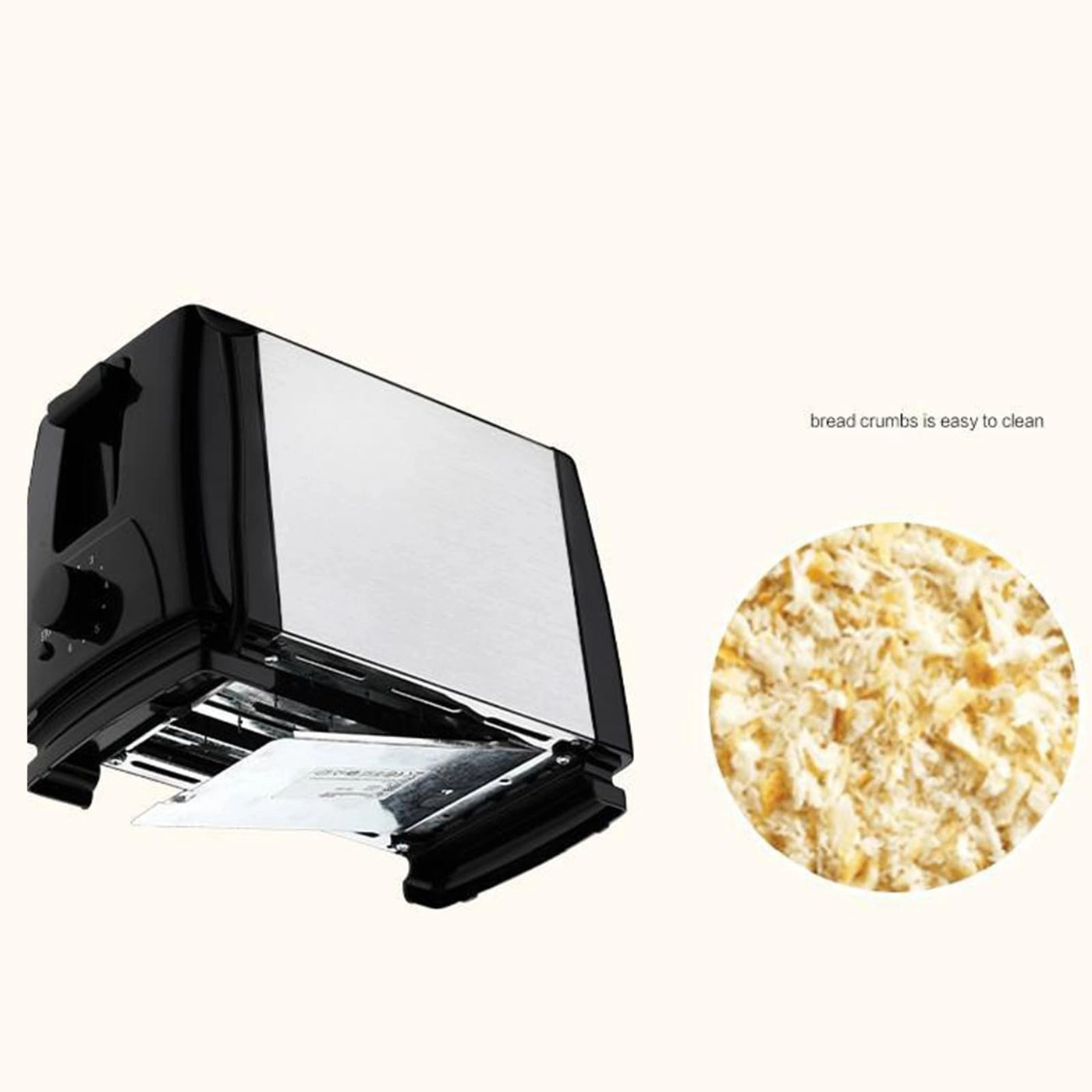 2 Slice Automatic Pop Up Toaster