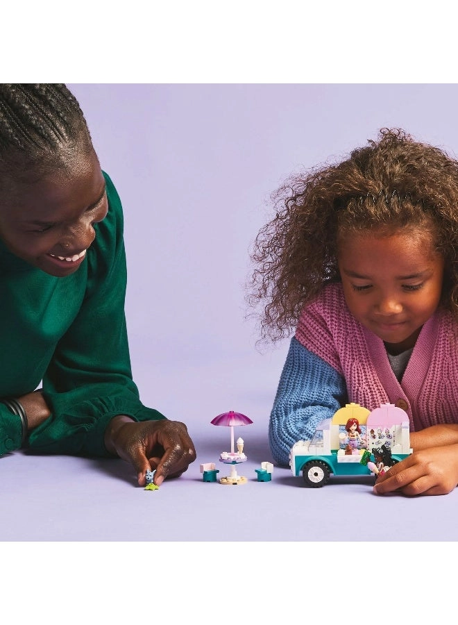 Friends Heartlake City Ice Cream Van (42644) - Pretend-Play 2 Minidolls Bunny Figure