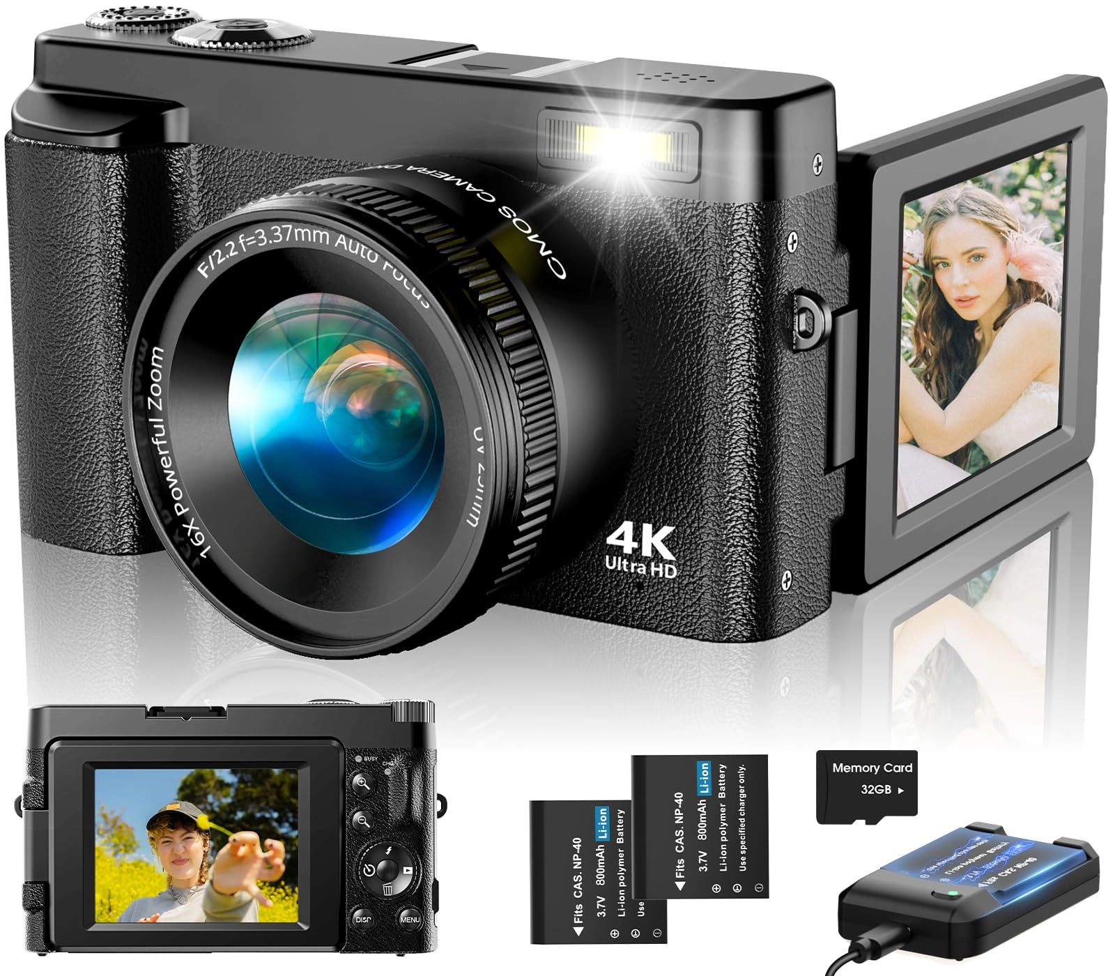Duluvulu 4K Digital Camera