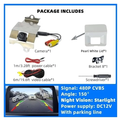 GAF-LS8008 - Top Starlight Night Vision Wire AHD 1080P or 720P