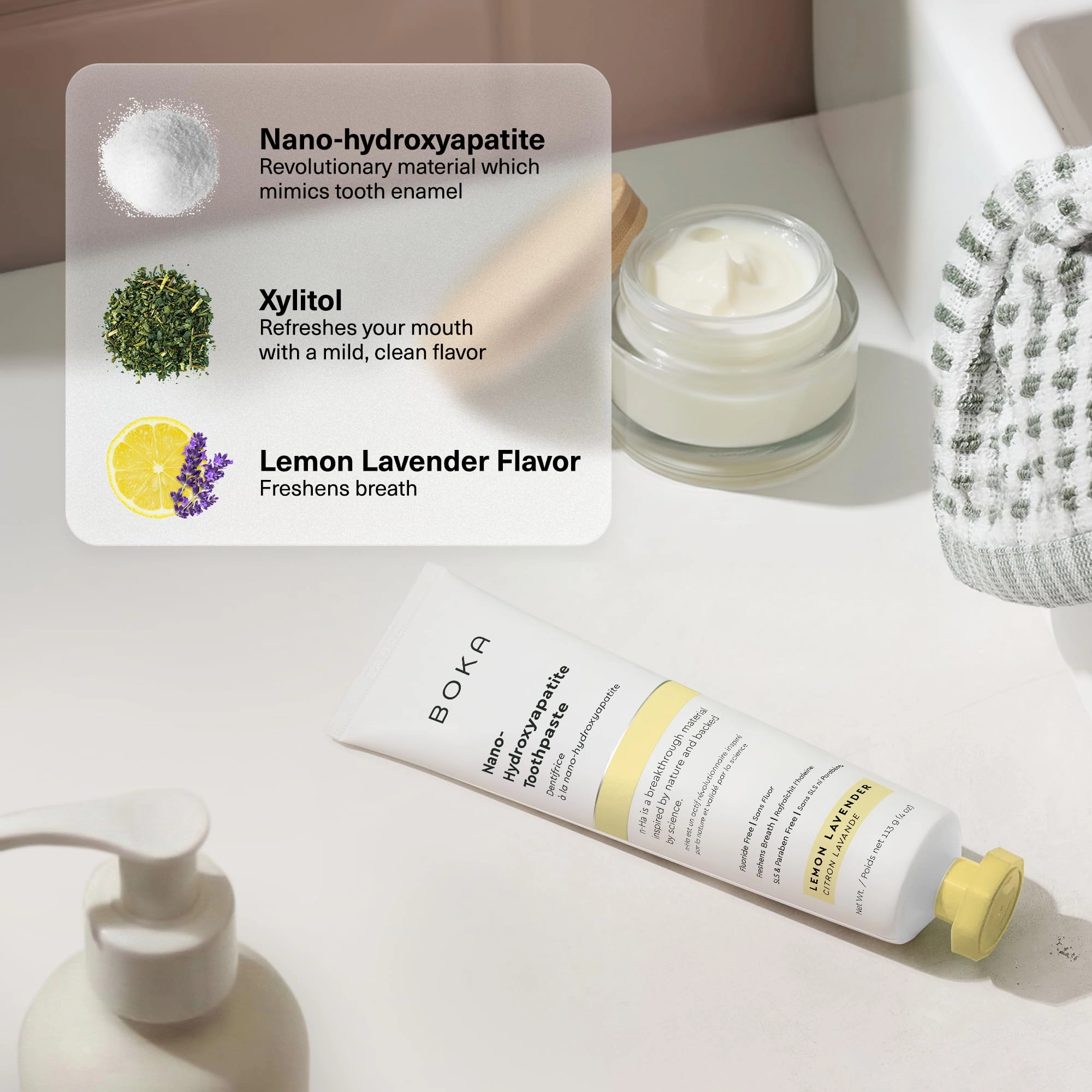 Nano Hydroxyapatite Lemon Lavender Toothpaste Adult 355.01 ml