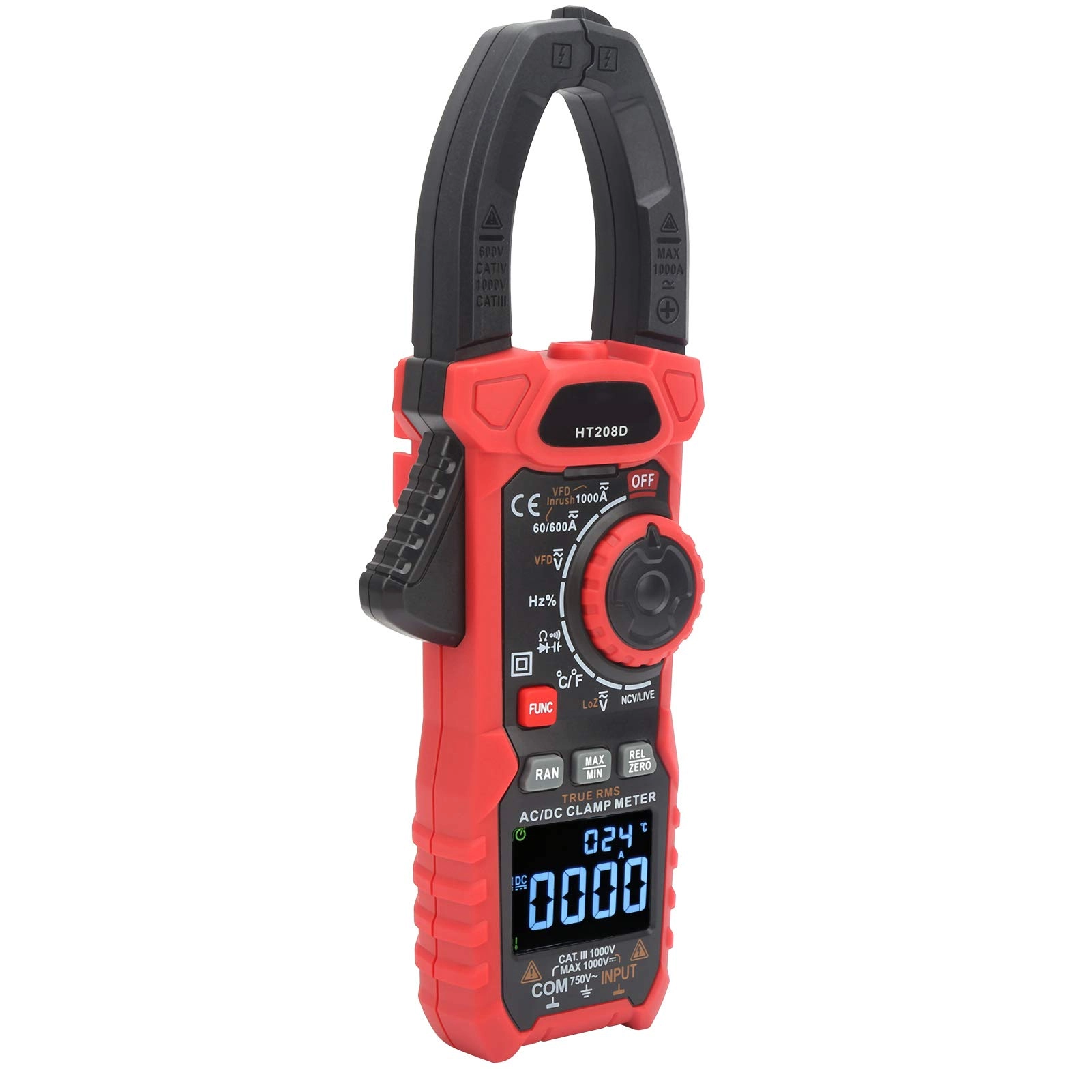 Itonash Clamp Meter - High reliability Handheld Multimeter