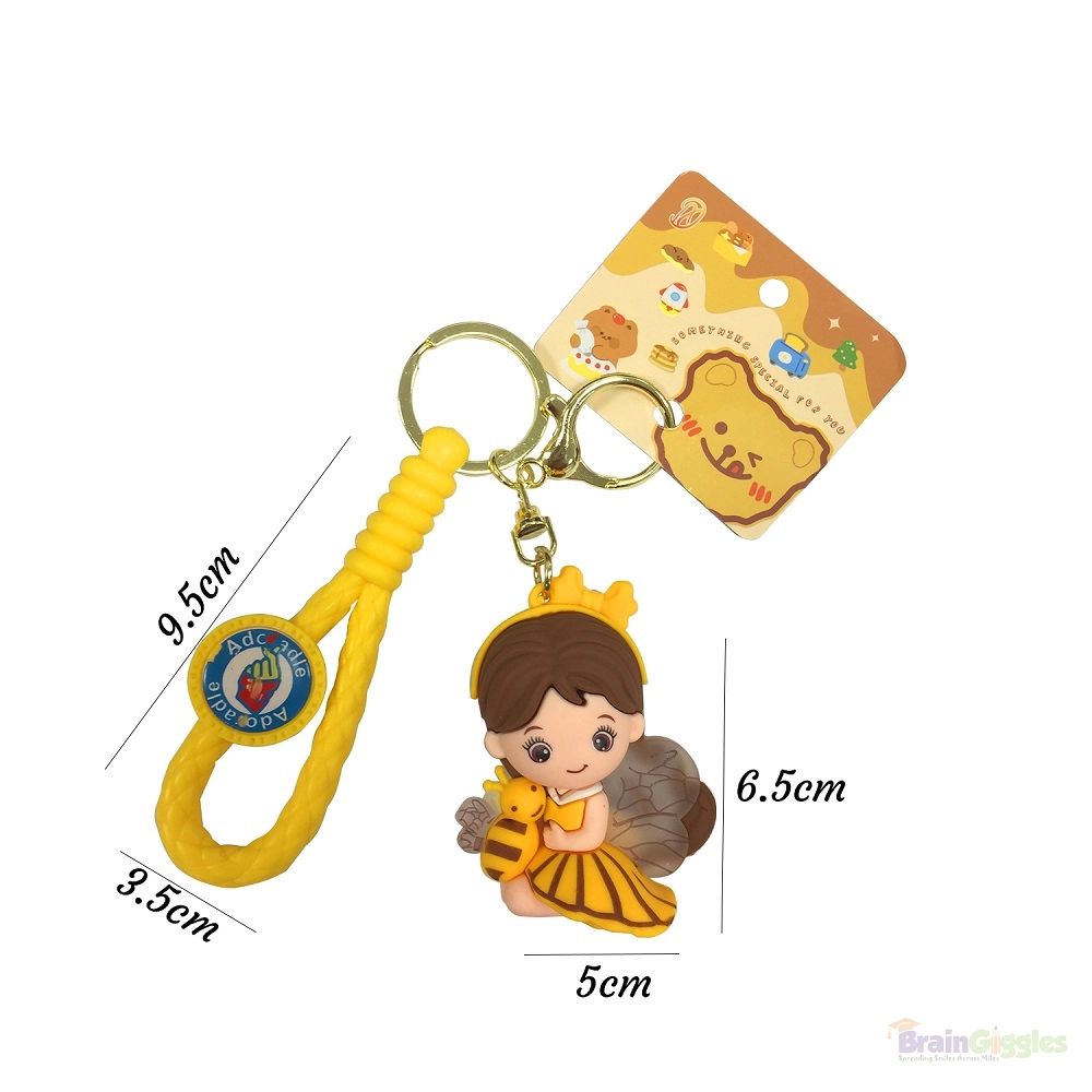 Silicone Key Chain Holder - Kawaii