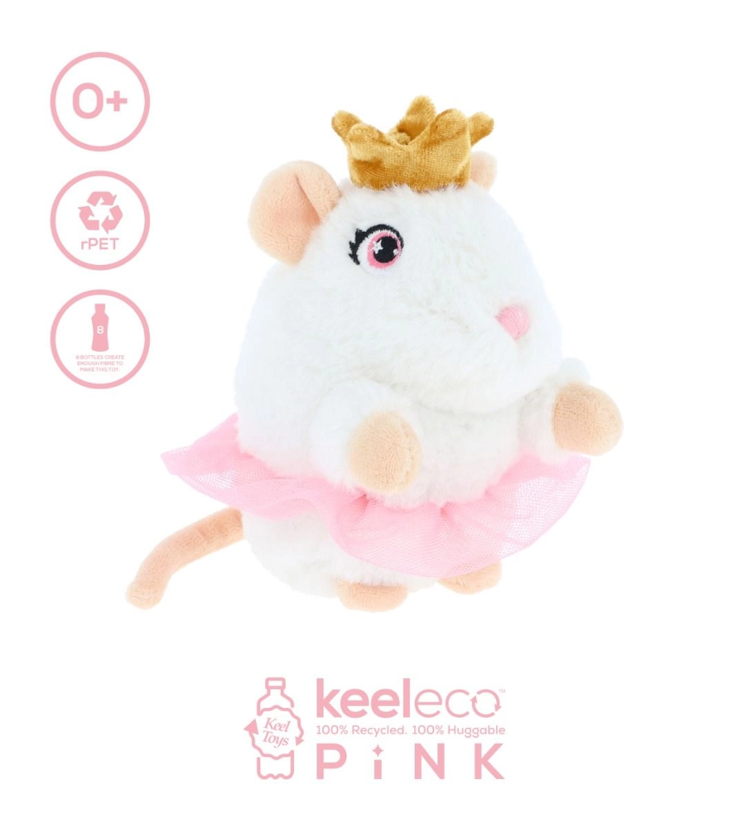 Keeleco Pink Animals - 14 cm