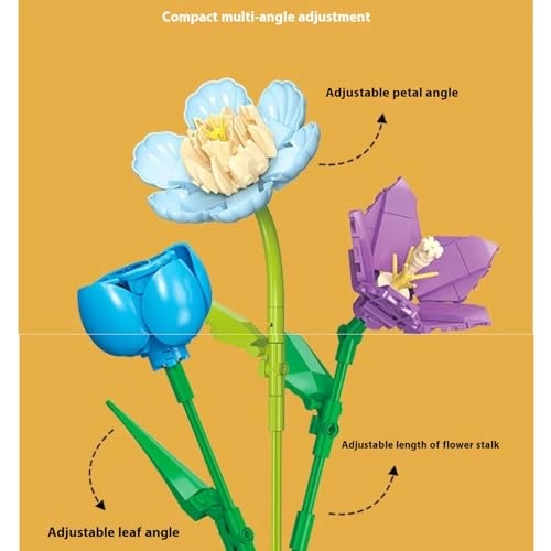 Flower Bouquet Building Kit - 880 piece(s)